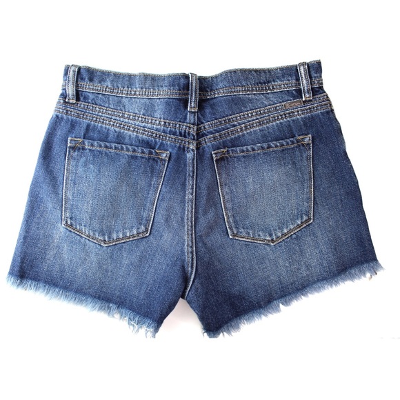 KanCan High Rise Ripped Button Fly 3.5in Distressed Jean Shorts 28 6 - Picture 8 of 10